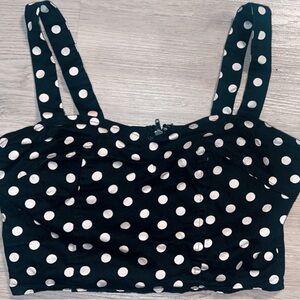 Polka Dot Crop top